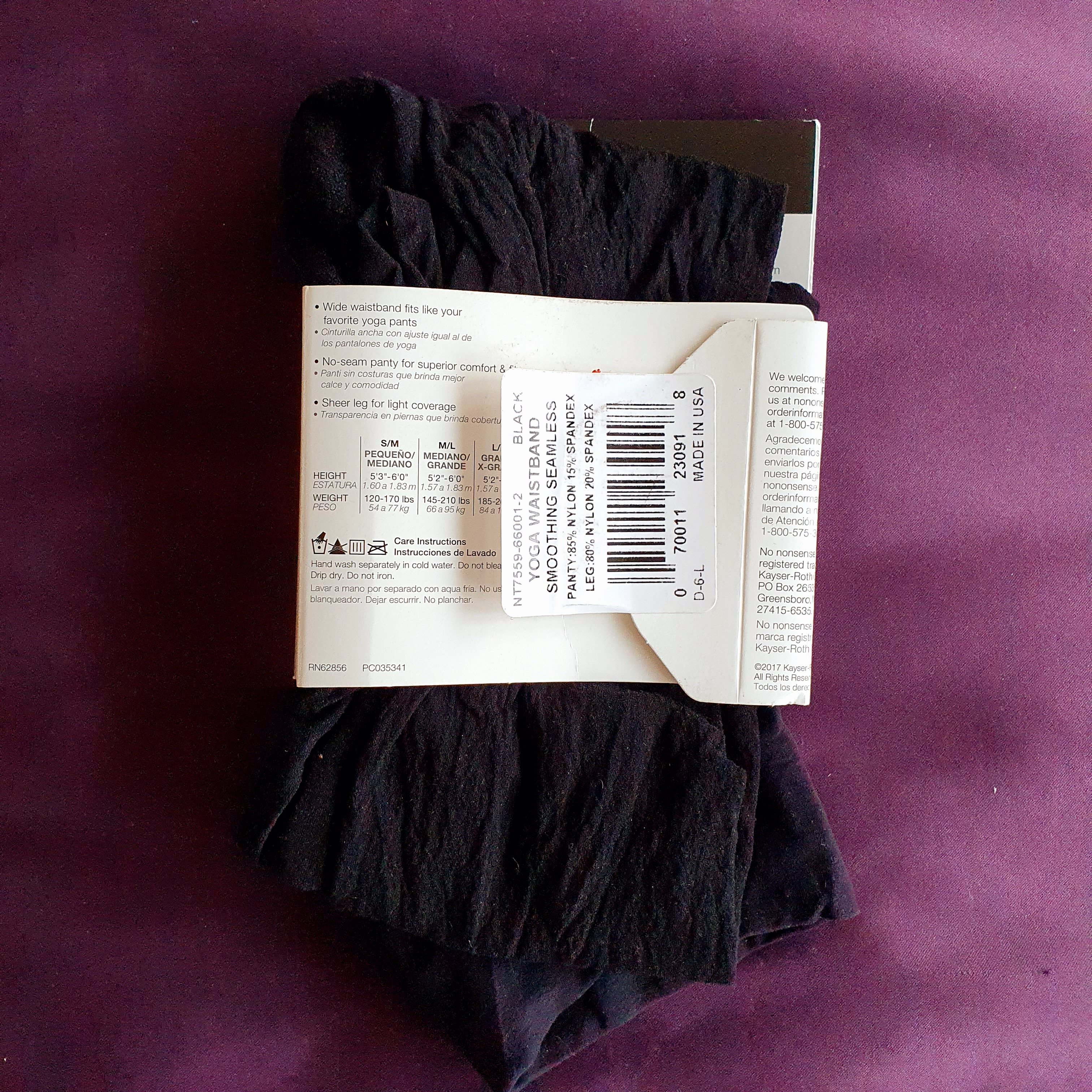 No Nonsense Yoga Waistband Smoothing Seamless Tights By Soni Panda x